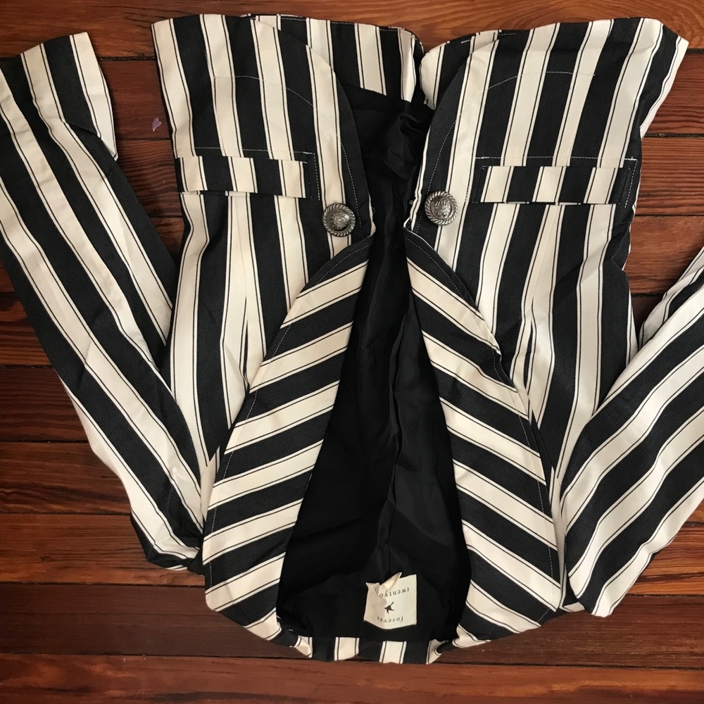 3/4 sleeve blazer